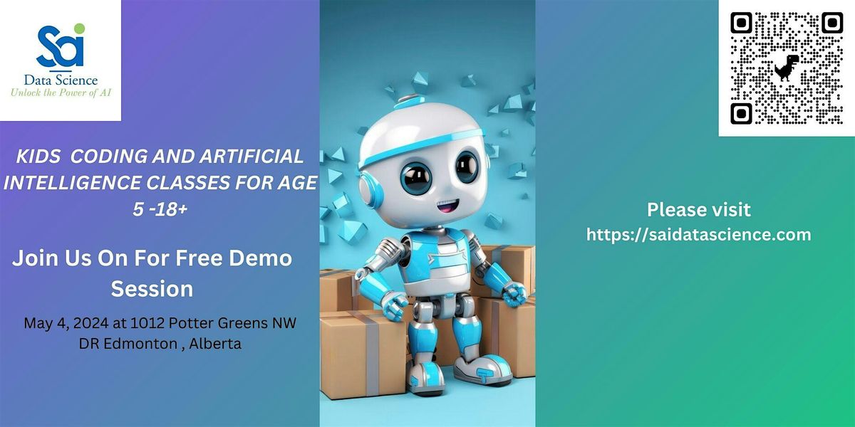 KIDS PROGRAMMING and AI FREE DEMO SESSION