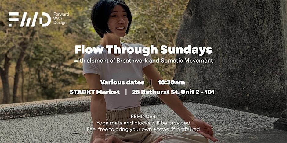 Flow Through Sundays with Rachel & FWD (Oct 20)