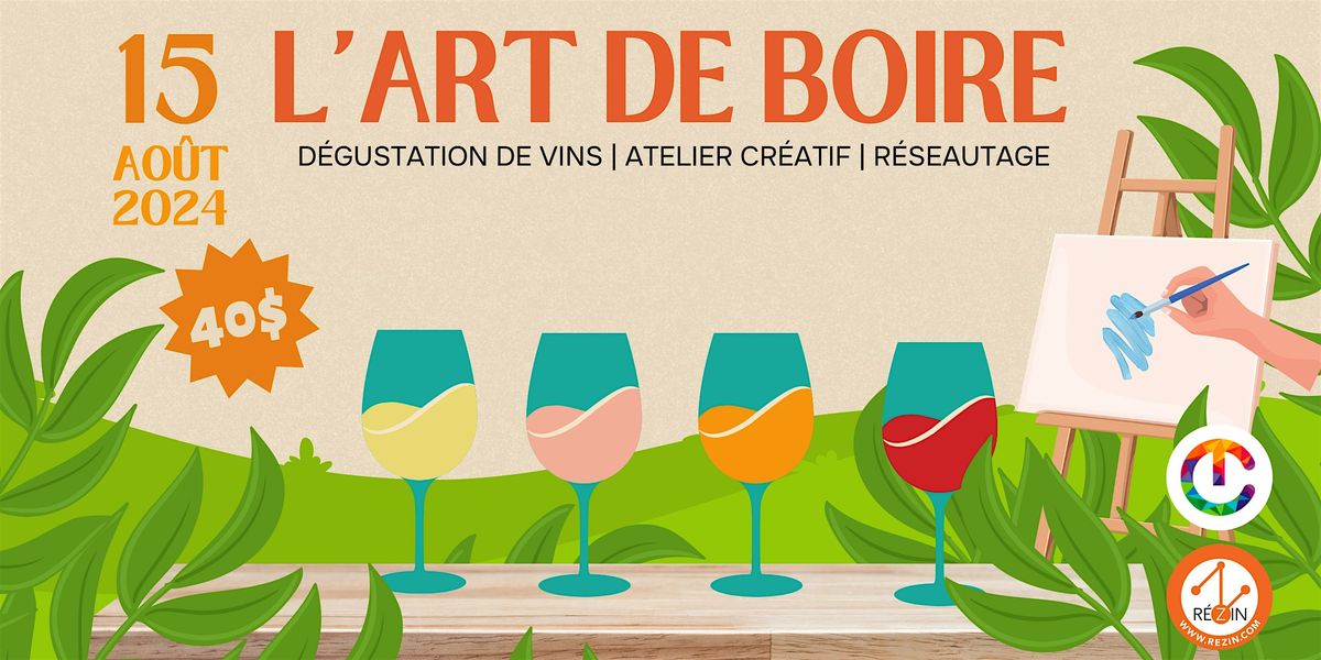 L'art de boire - Paint & Sip