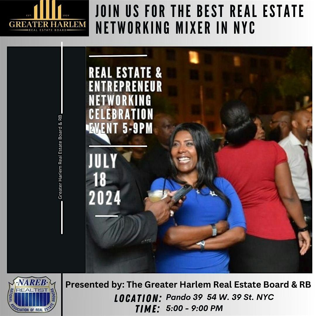 Greater Harlem Real Estate Board Networking Mixer