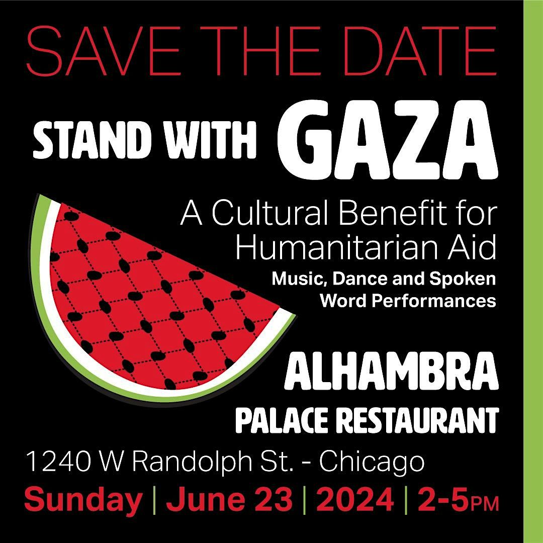 Stand With Gaza-A Cultural Benefit for Humanitarian Aid