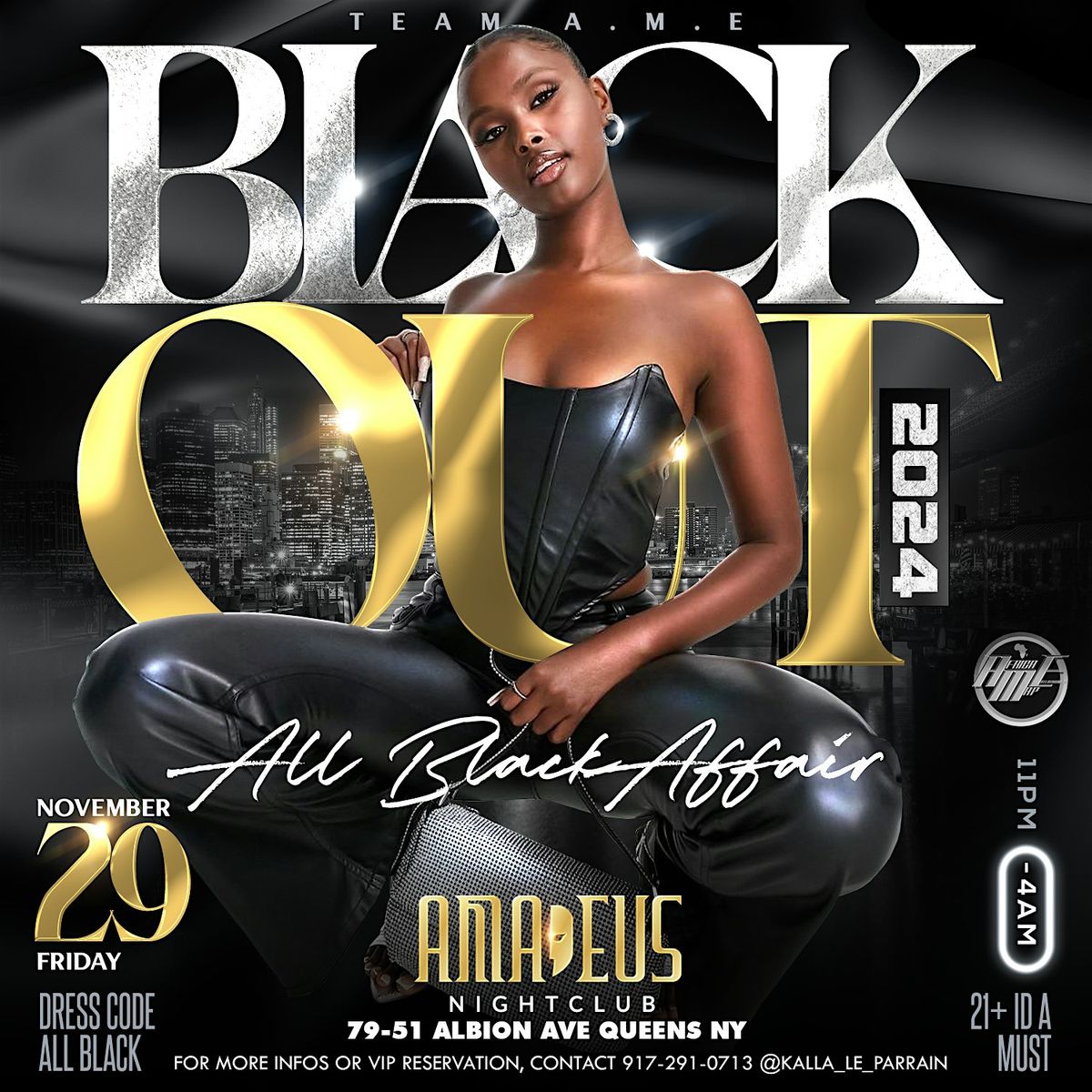 BLACK OUT 2024 ( ALL BLACK AFFAIR )