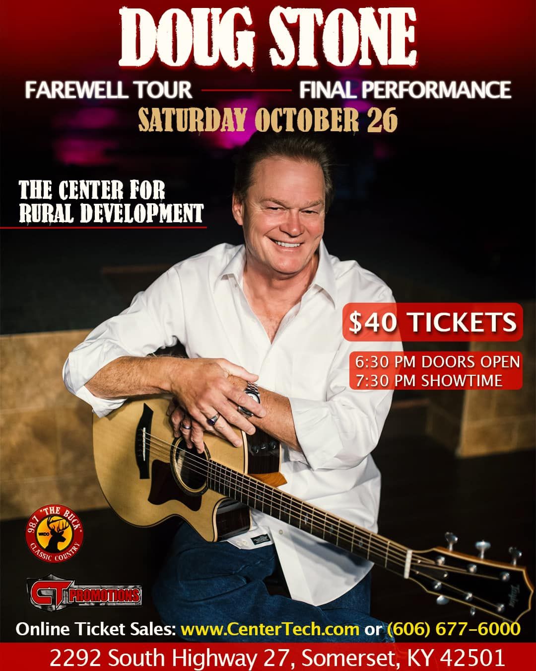 Doug Stone at State Theatre Modesto