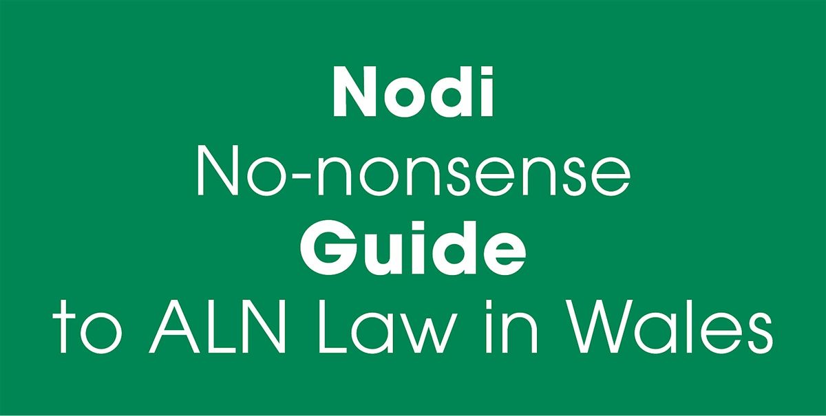 A No-nonsense Guide to Additional Learning Needs Law