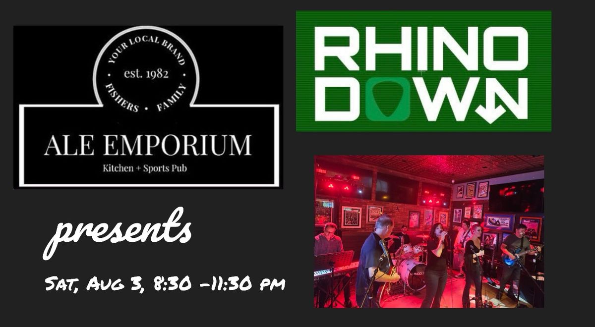 Rhino Down returns to Ale Emporium Fishers!