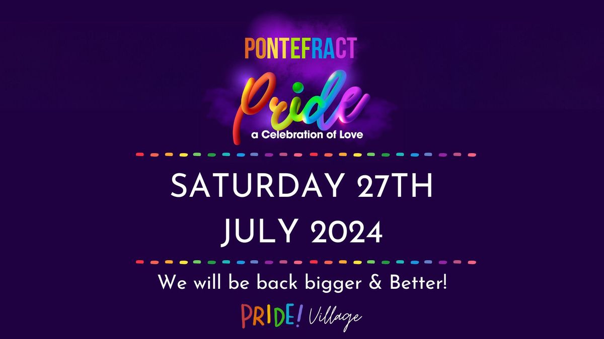 Pontefract Pride 2024