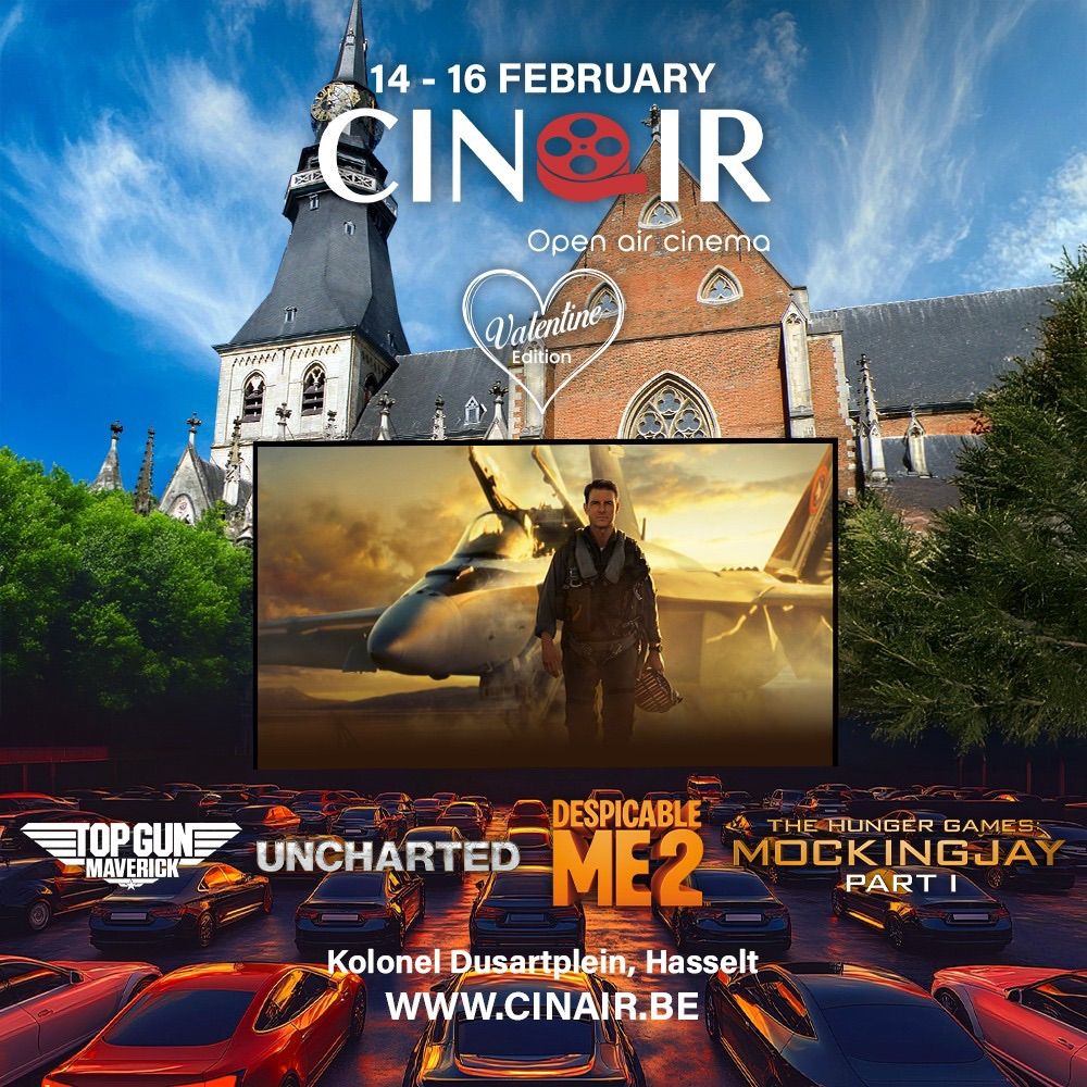 CINAIR: Drive-in cinema @ Hasselt - Valentine Edition 