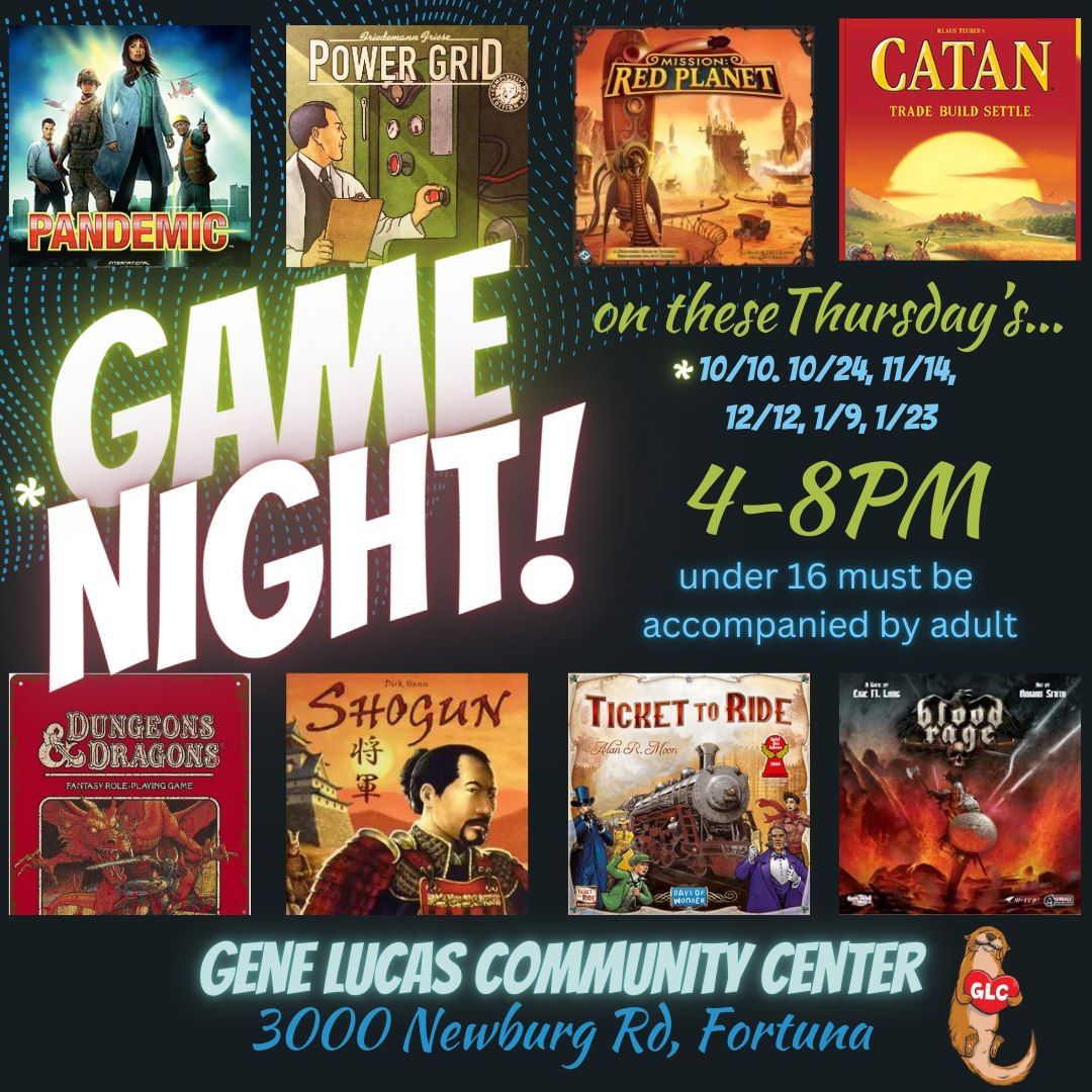 Free Game Nights! 