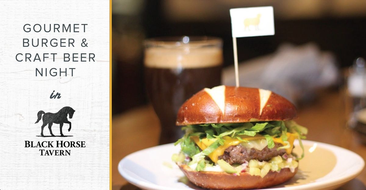 Gourmet Burger and Craft Beer Night