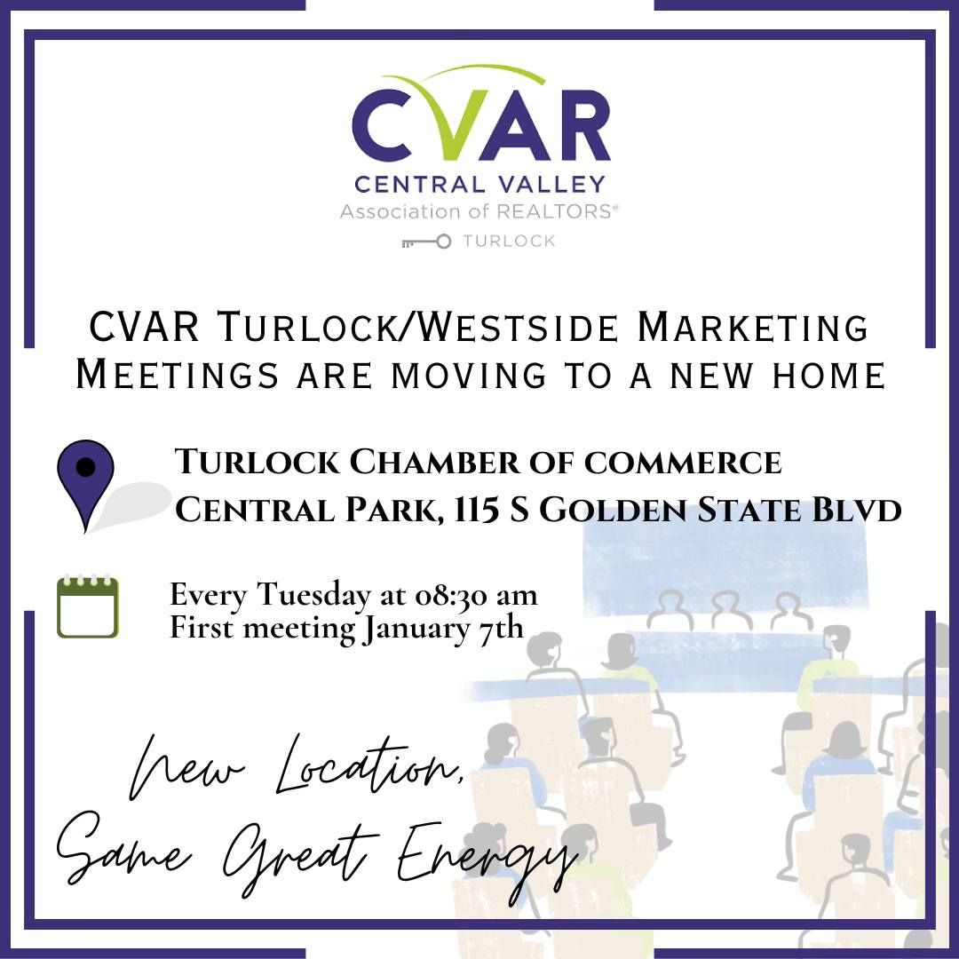 New Year, New Location for CVAR Turlock Council