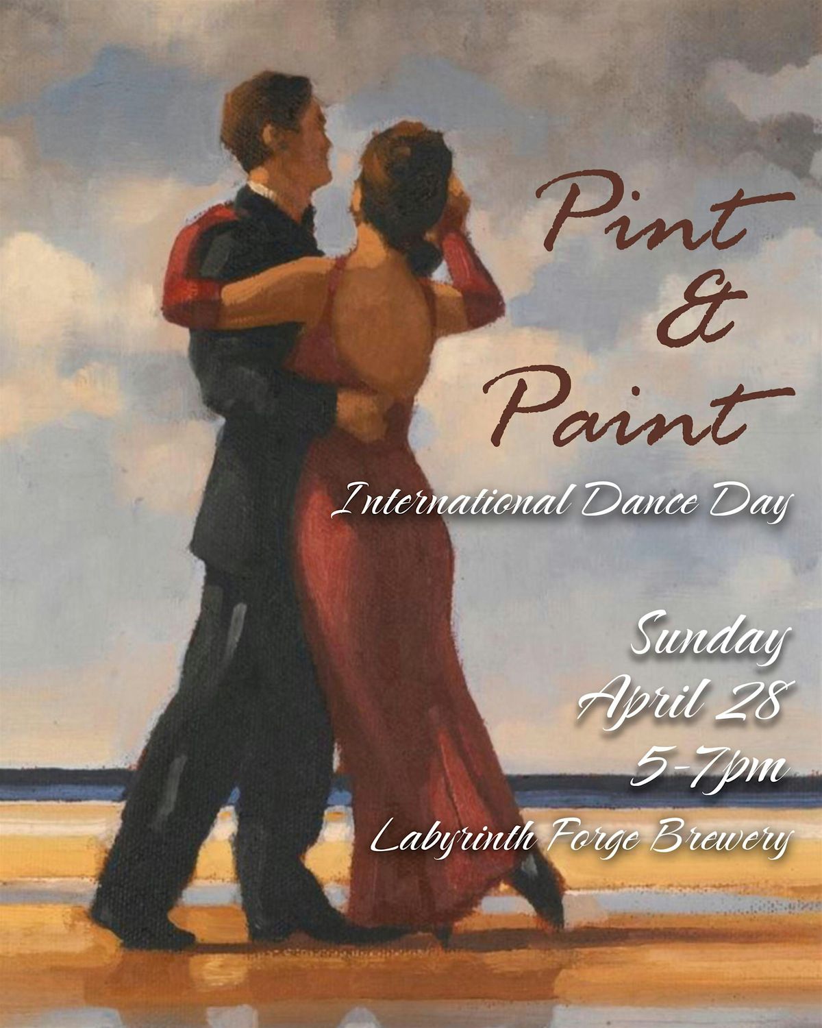 Dance Day Pint and Paint