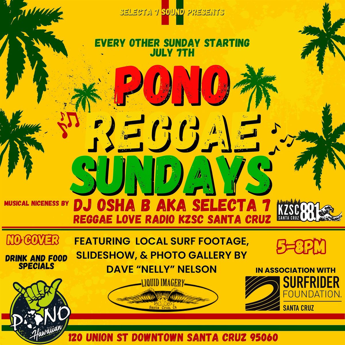Pono Reggae Sundays