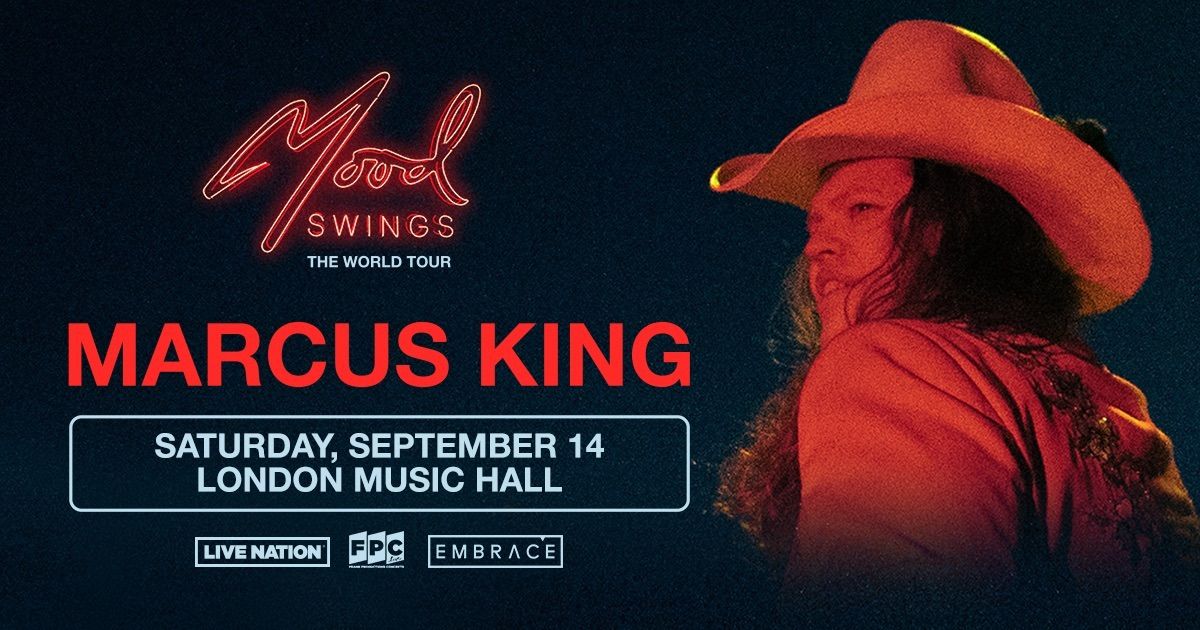 Marcus King @ London Music Hall | September 14th