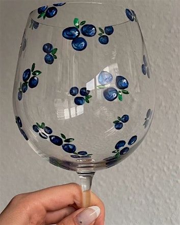 On Wednesdays Wine Glass Painting With CreateAndCraftWorkshops