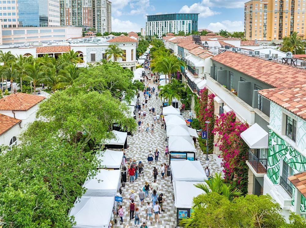 14th Annual Downtown West Palm Beach Art Festival, CityPlace West Palm