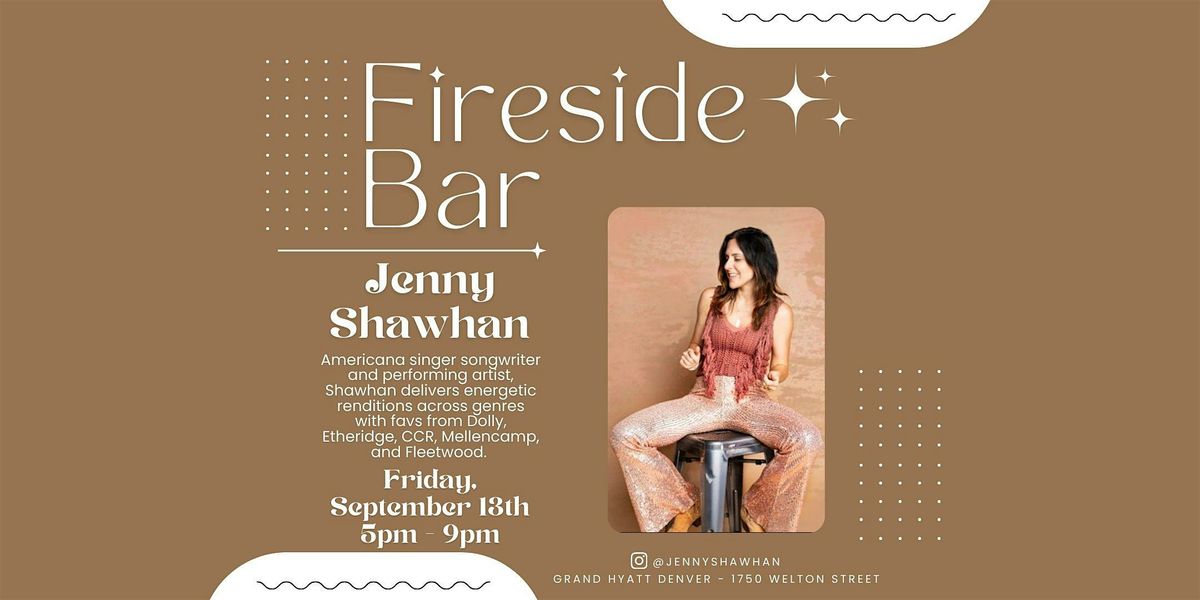 Live Music at Fireside | The Bar - Featuring Jenny Shawhan