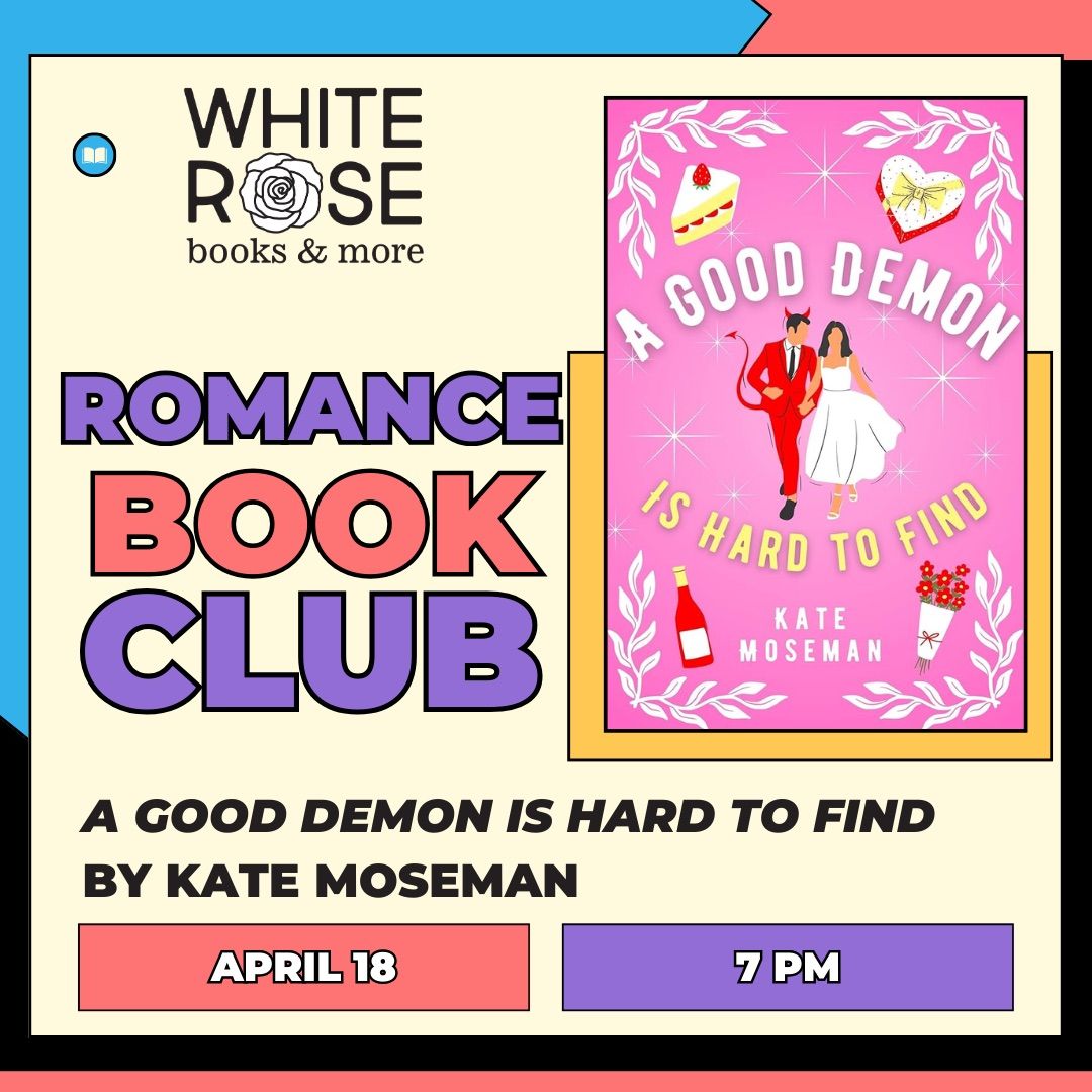 April Romance Book Club - A Good Demon Is Hard To Find