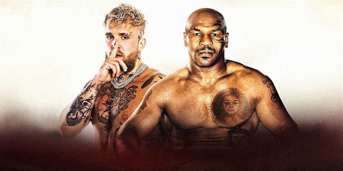 Mike Tyson vs. Jake Paul LIVE on the big screen!