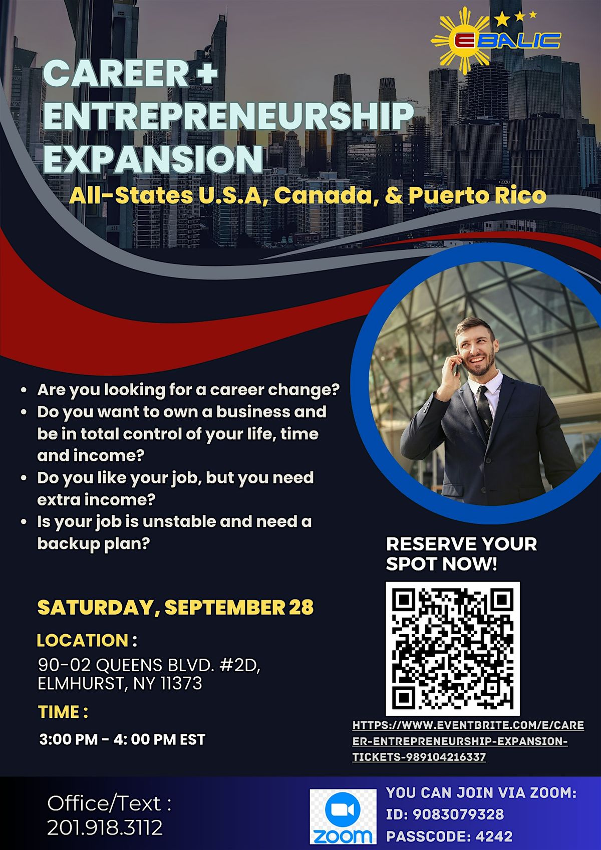 Career + Entrepreneurship Expansion