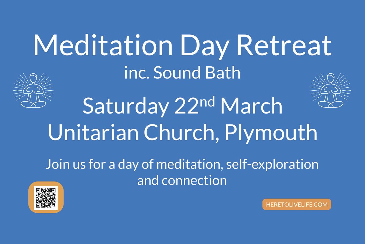 Meditation Day Retreat in Plymouth including a Sound Bath