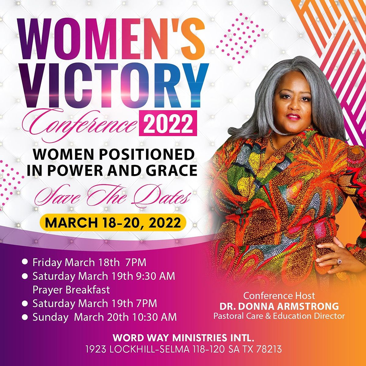 Women Positioned in Power and Grace Womens Victory Conference 2022
