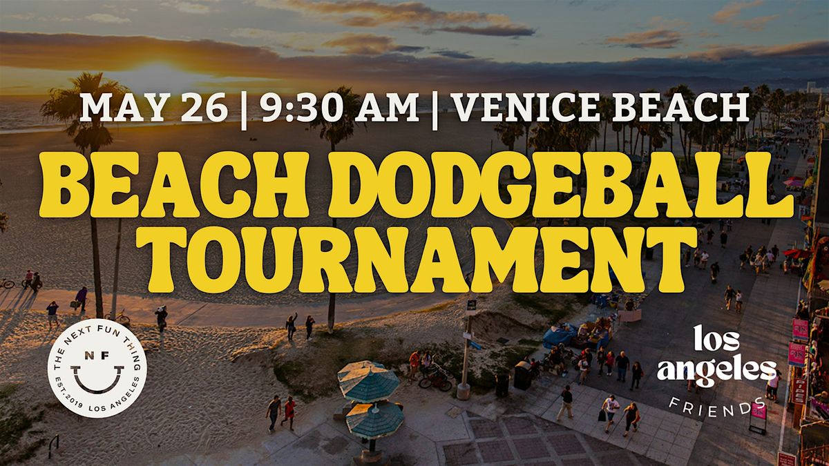 Beach Dodgeball Tournament | Venice | Ages 21+
