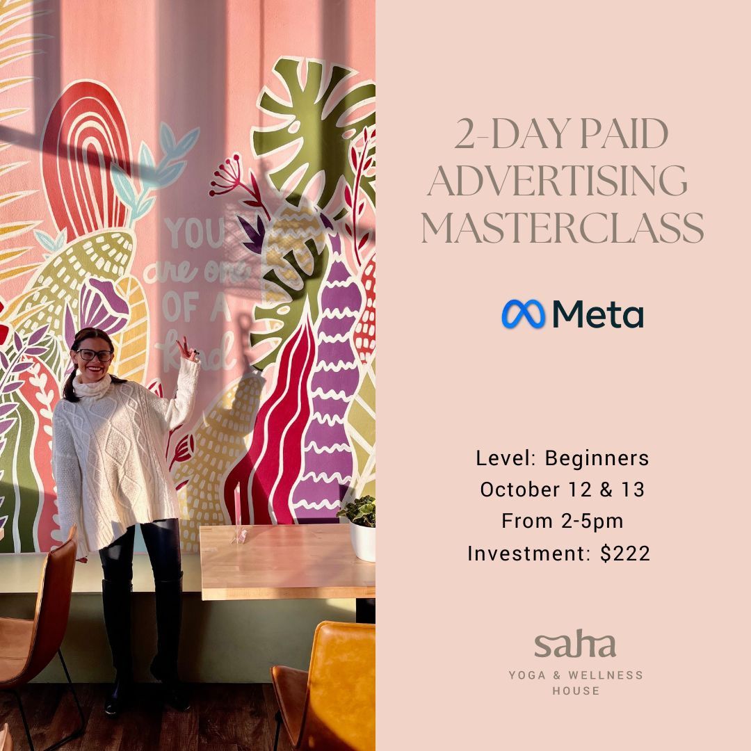 Masterclass: Meta for Beginners 2-day event 