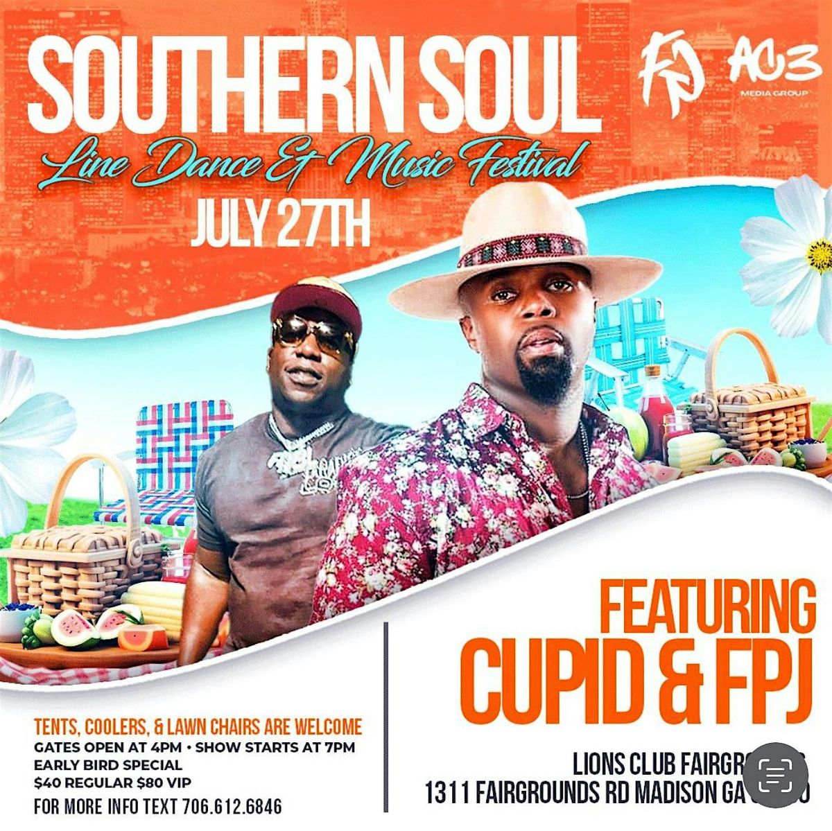 Southern Soul Line Dance & Music Festival Feat. CUPID & FPJ