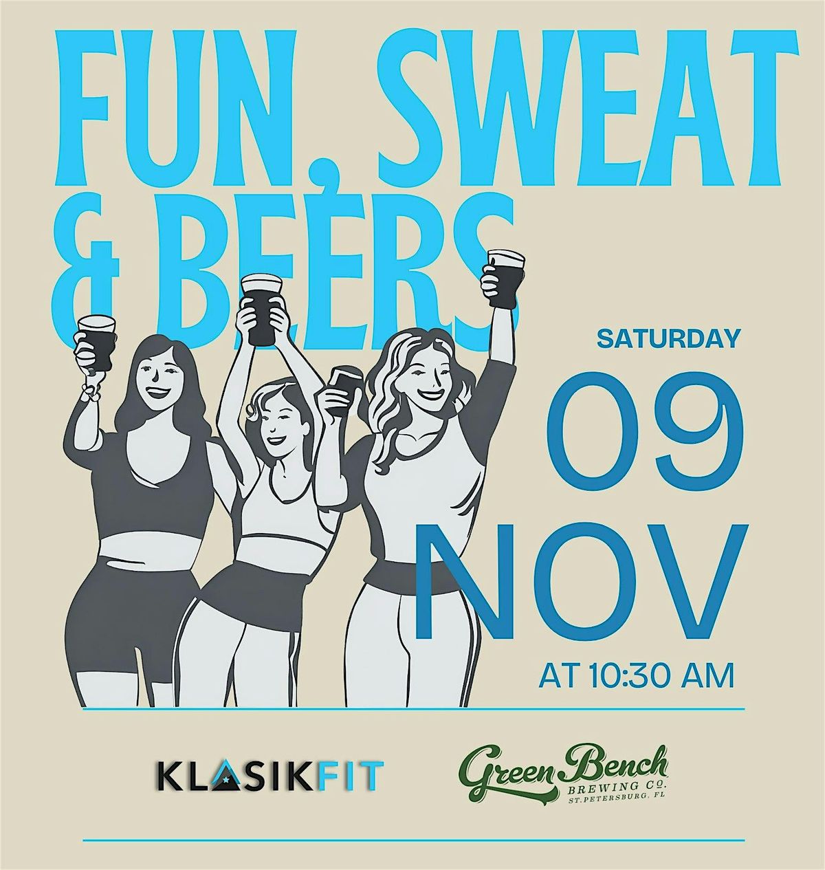 FREE Group Workout + Beer: Fun, Sweat & Beers!