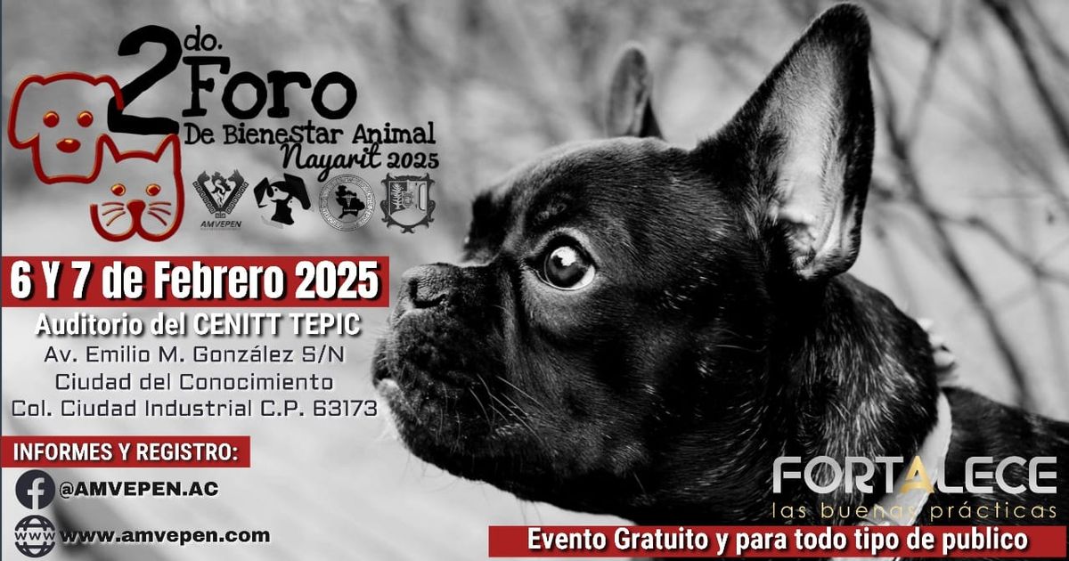 2do. Foro de Bienestar Animal Nayarit 2025