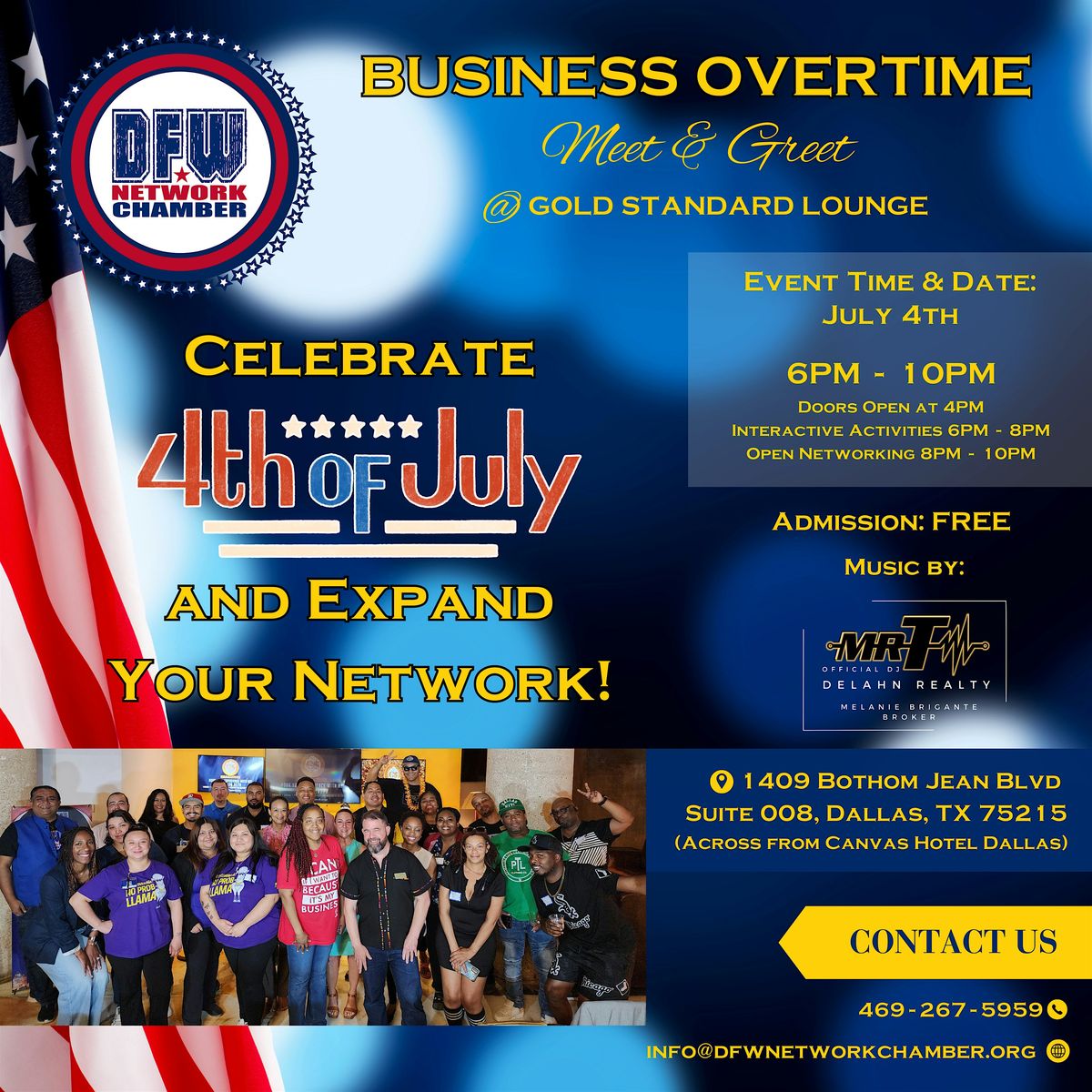 DFWNC Business Overtime - 4th of July Edition