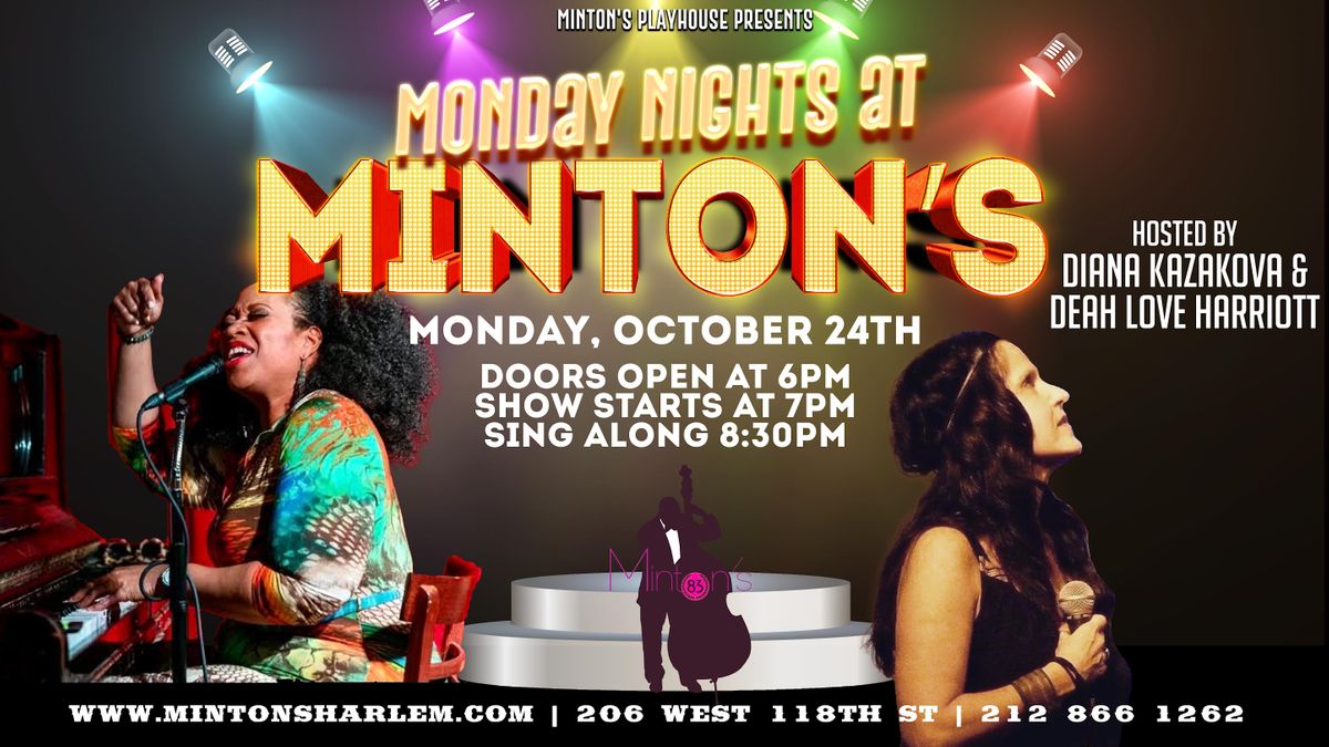 Monday Nights at Mintons, Minton's Playhouse, New York, 21 November 2022