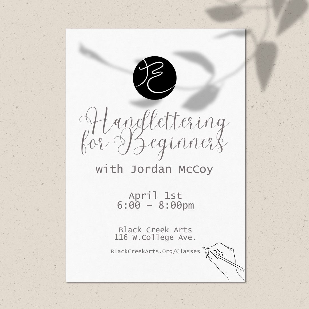 Handlettering for Beginners with Jordan McCoy