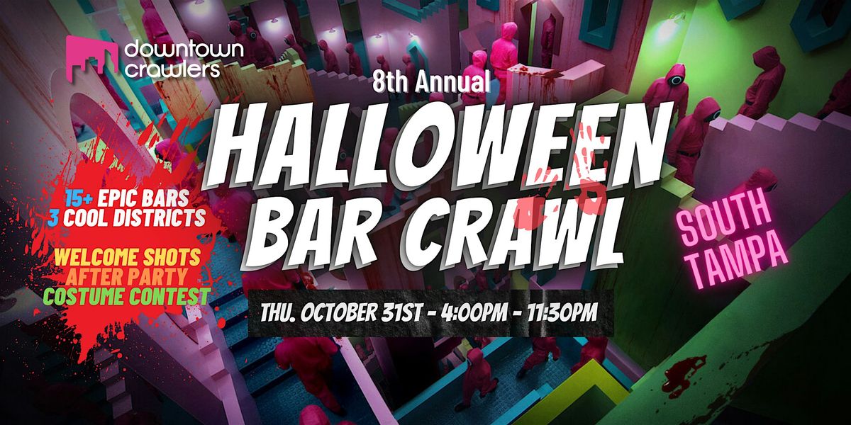 Halloween Bar Crawl 10\/31 - South Tampa