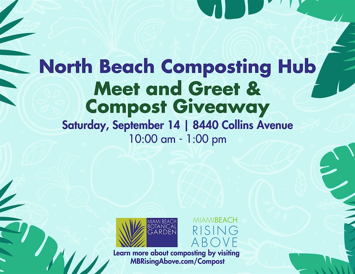 North Beach Composting Hub Meet and Greet & Compost Giveaway