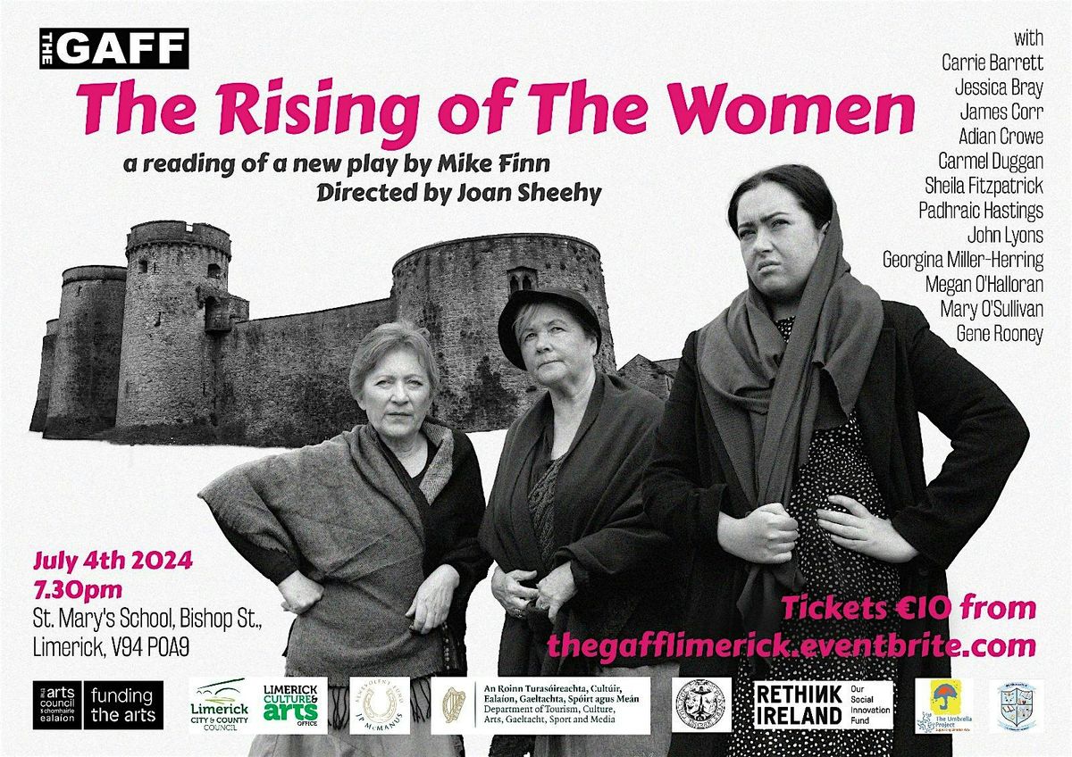 The Rising of the Women, a reading of a new play by Mike Finn