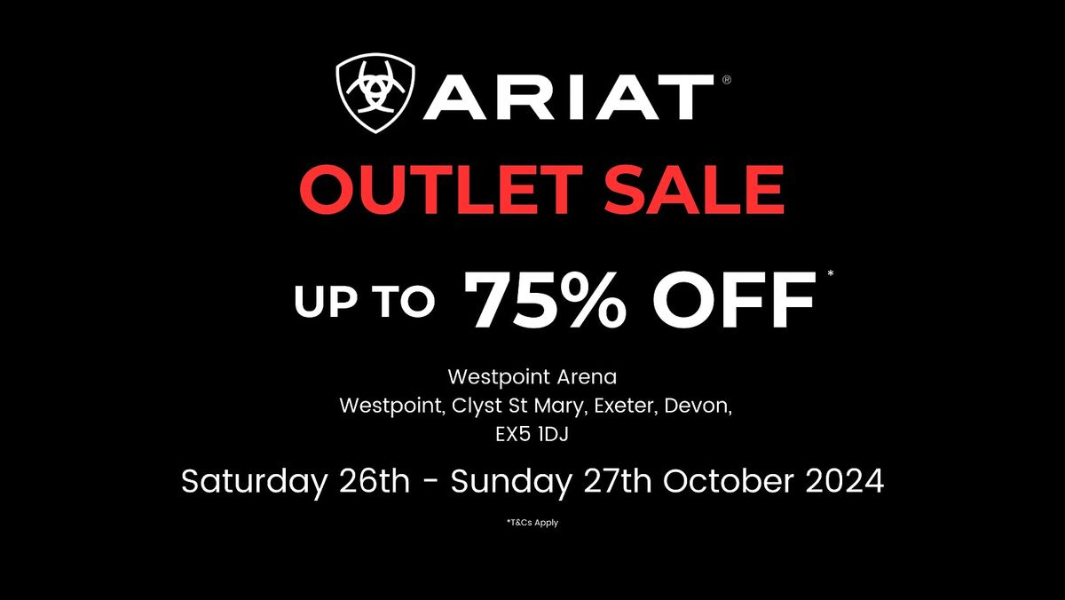 ARIAT OUTLET SALE - WESTPOINT EXETER