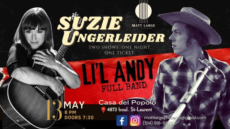 Matt Large Presents: Suzie Ungerleider and Li'l Andy