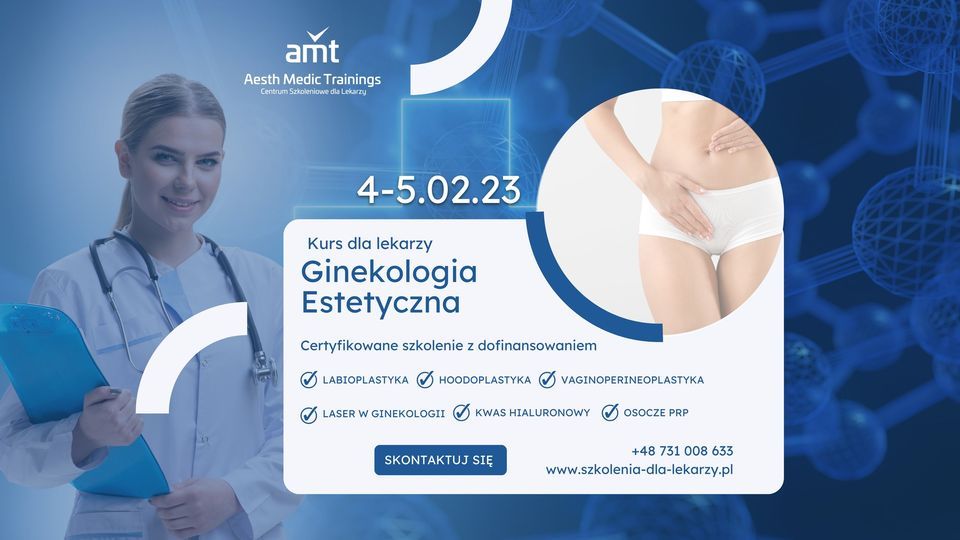 Ginekologia Estetyczna - Certyfikowany kurs dla lekarzy