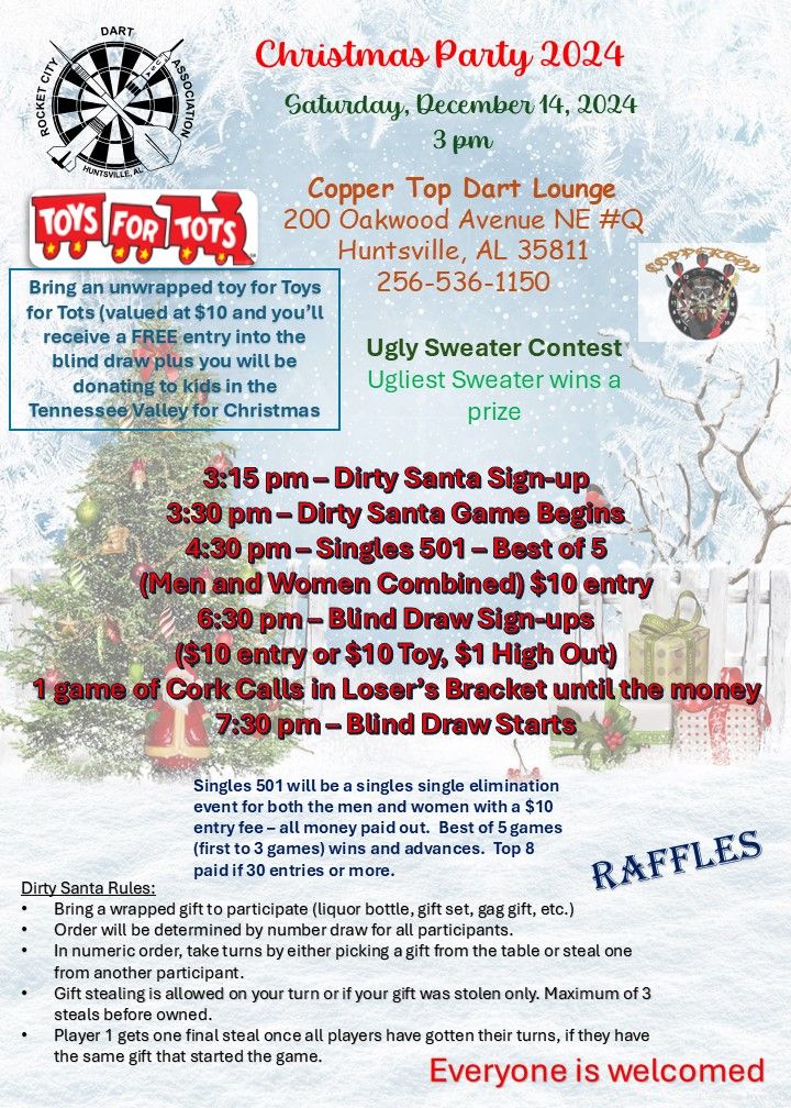 Christmas Party 2024 - Toys for Tots Collection