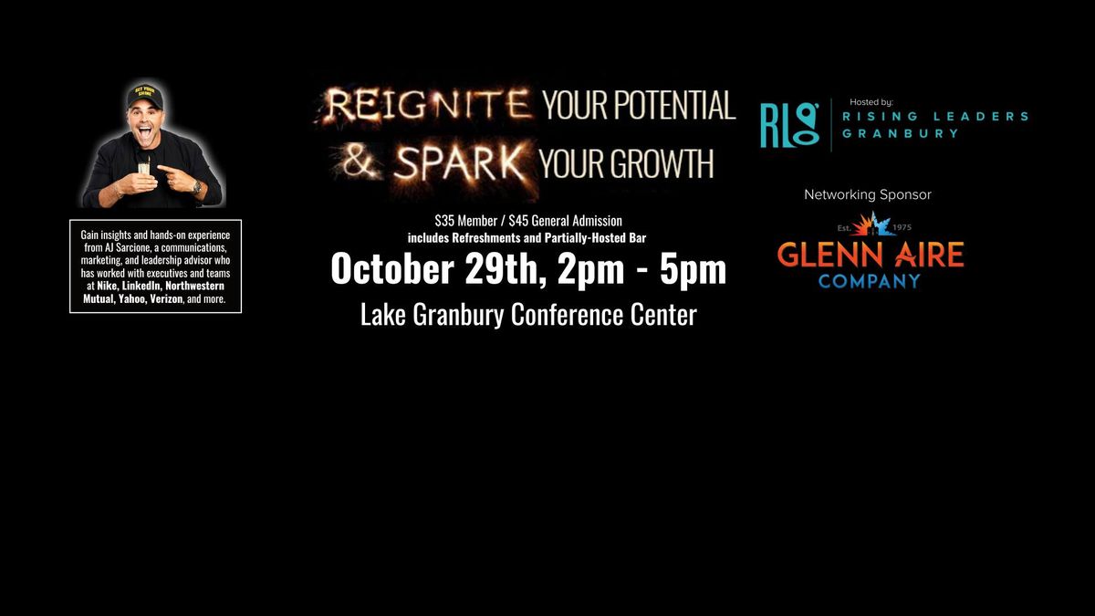 Reignite Your Potential & Spark your Growth Workshop