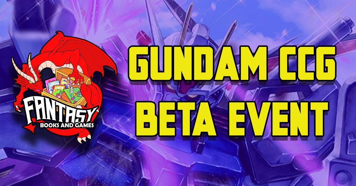 GUNDAM CCG BETA EVENT