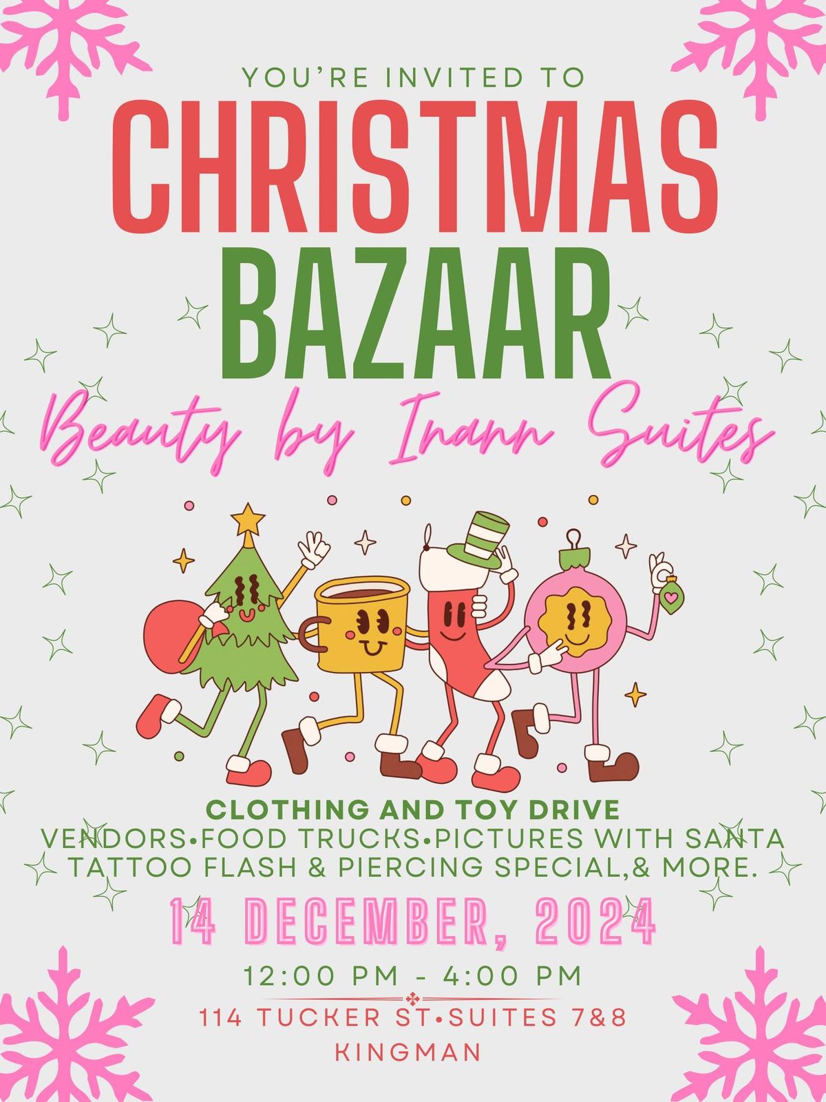 Christmas Bazaar & Clothing\/Toy Drive