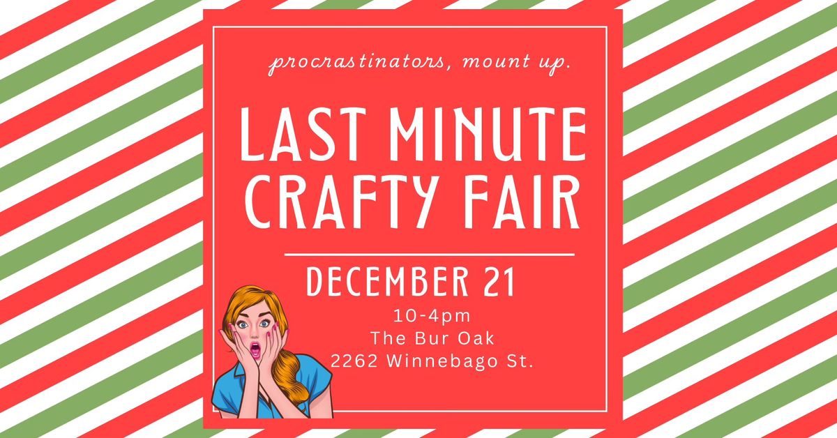 Last Minute Crafty Fair