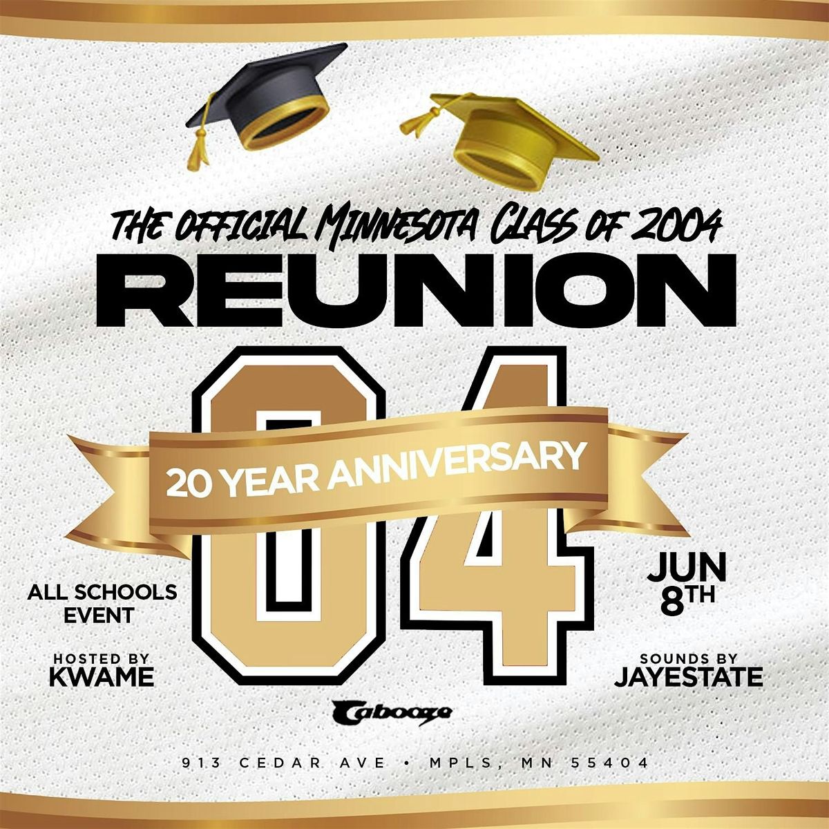 Class of 2004 : 20 Year Class Reunion Party !