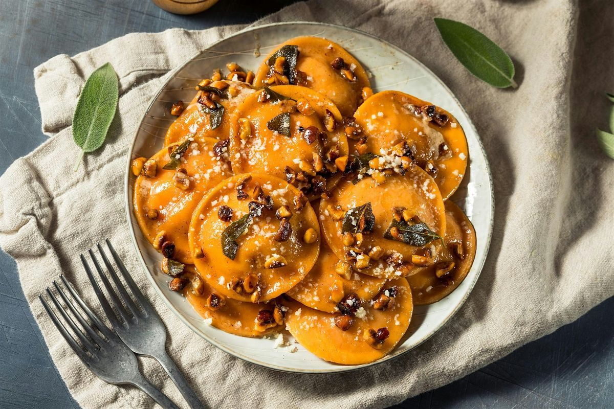 Gluten Free Pumpkin Ravioli