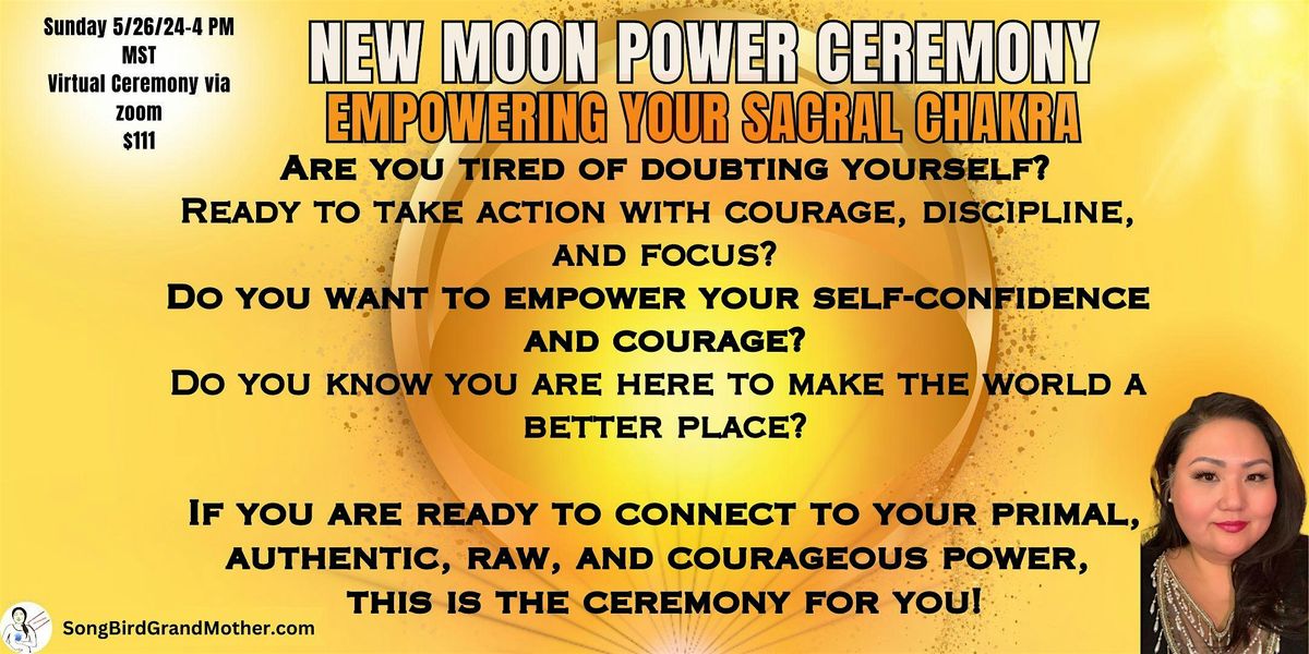 Full Moon Power Ceremony-Empowering Your Solar Plexus Chakra