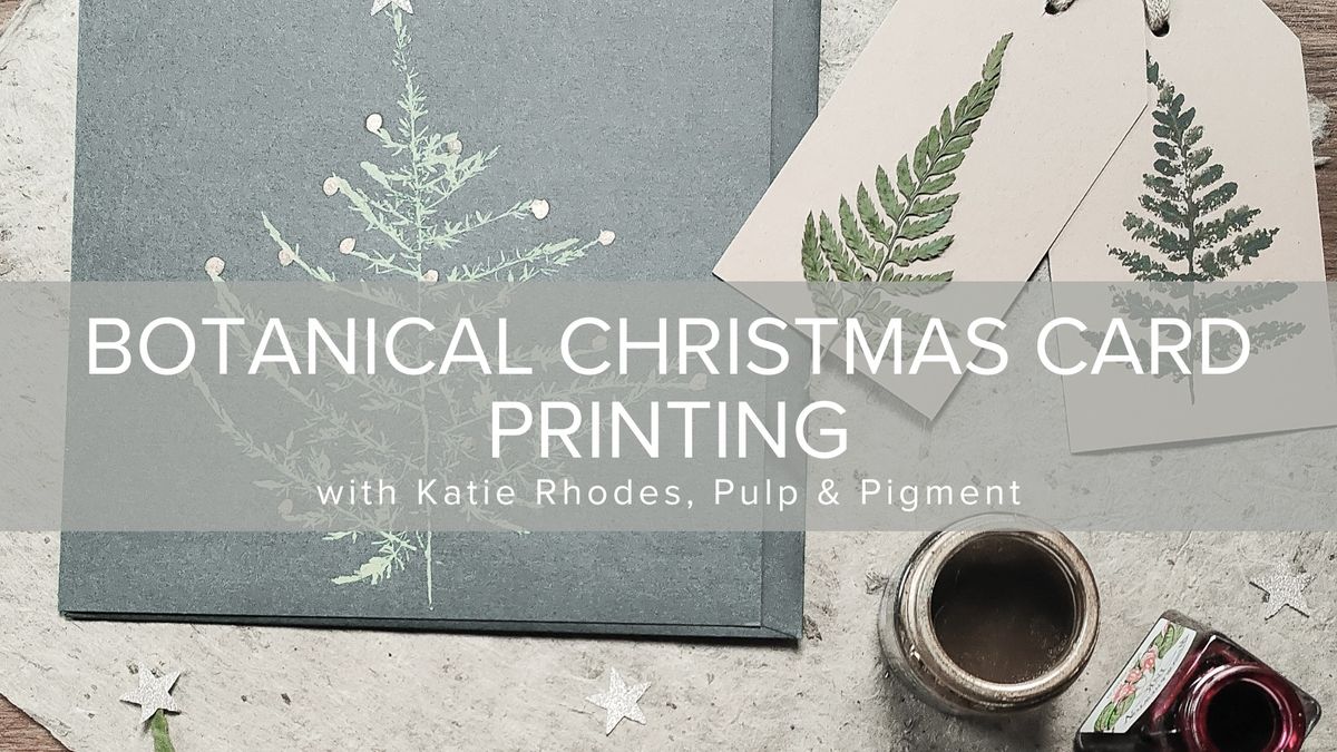 Botanical Christmas Card Printing