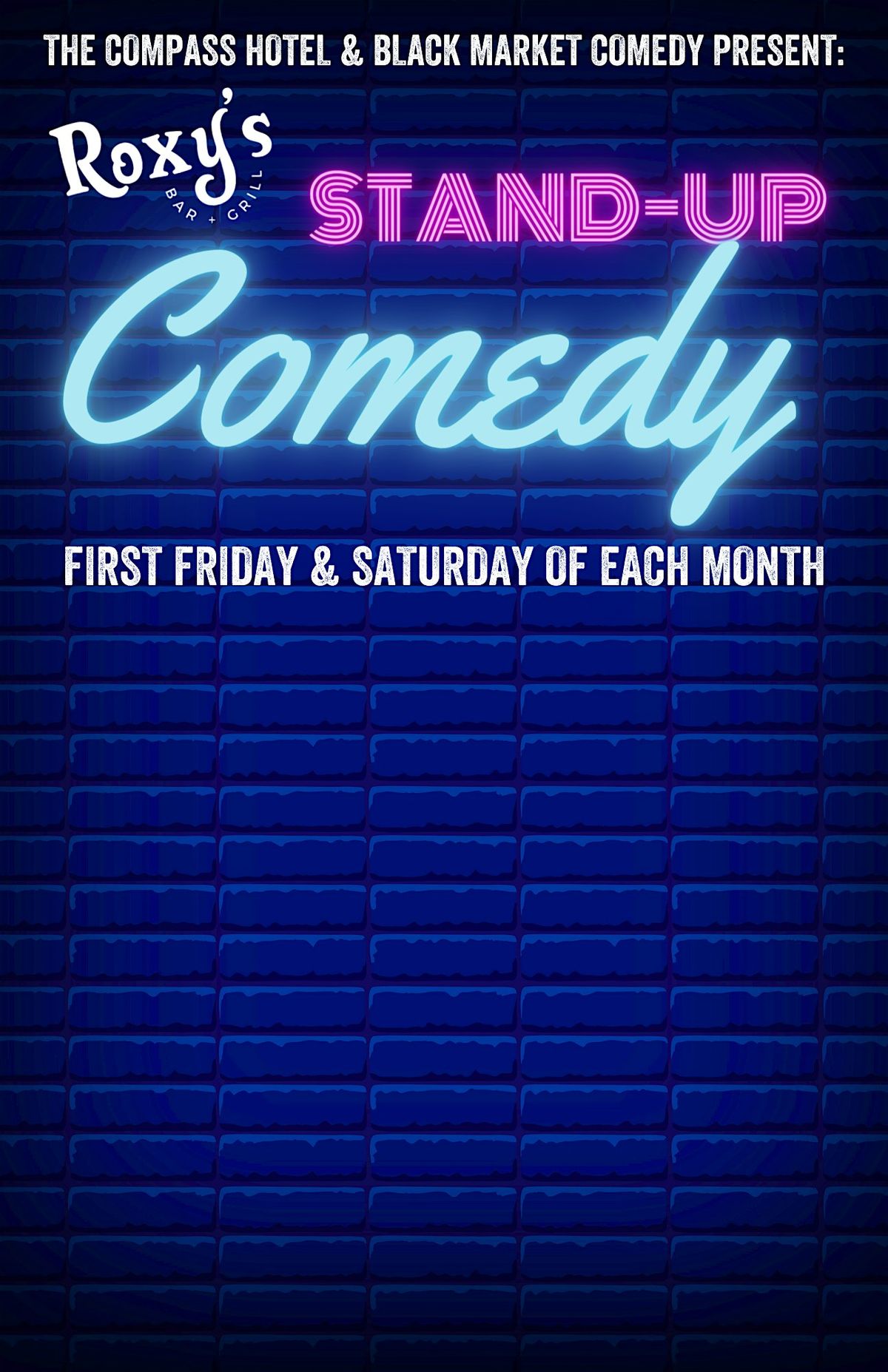 Comedy Show at Roxy's Bar & Grill