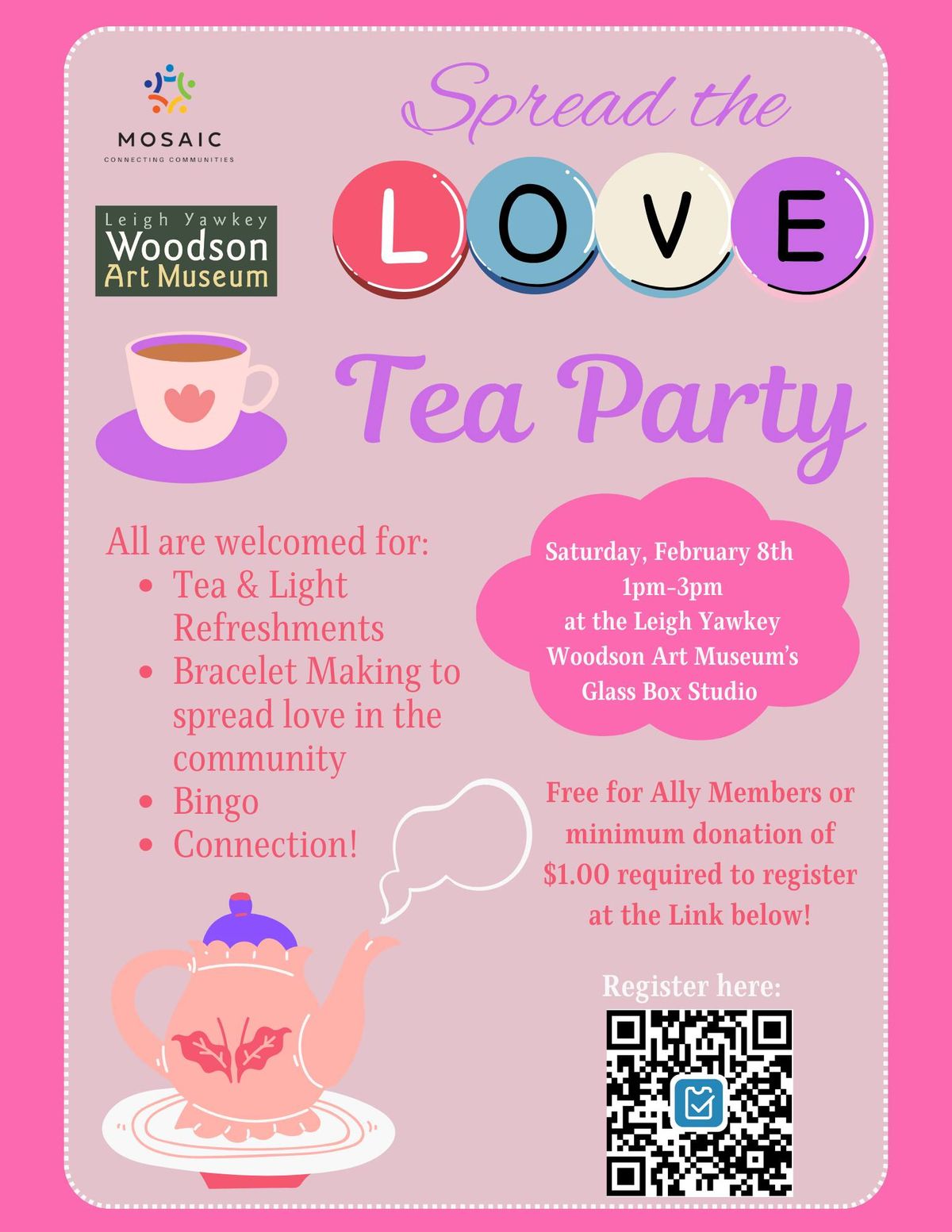 Spread the LOVE Tea Party